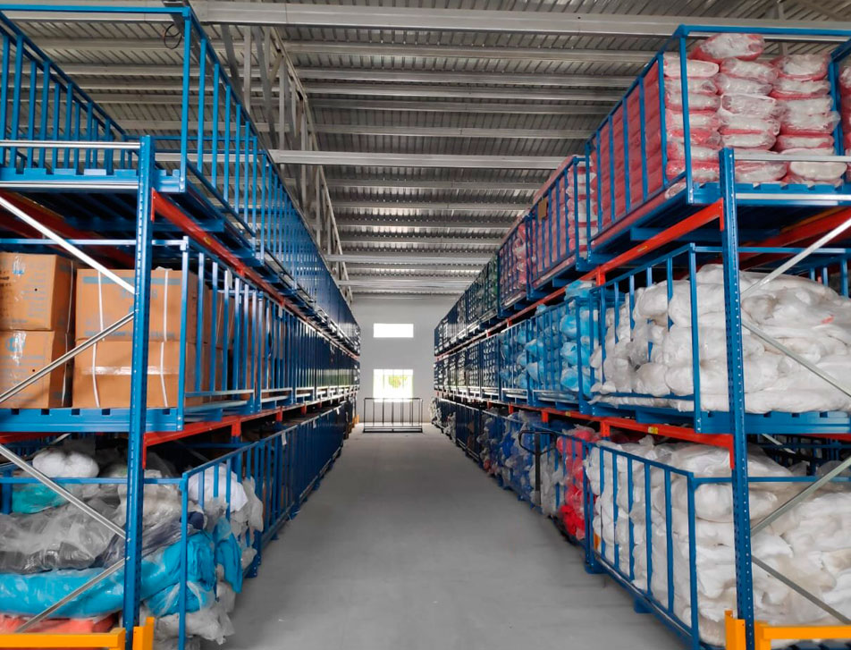 Storage Solution for Textile & Fashion Industry Selective Pallet Racking