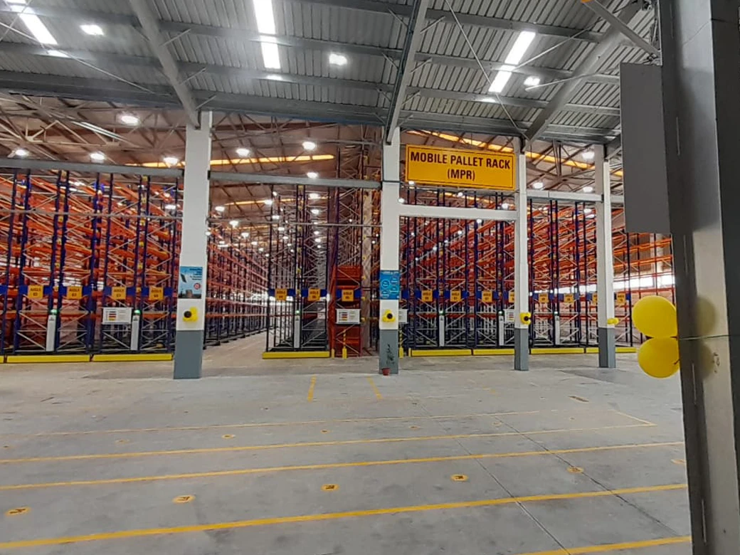 Utilization of Warehouse by using Mobile Pallet Racking