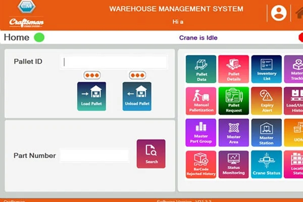Warehouse Tracking System
